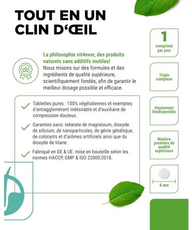 Complexe Biotine + S l nium + Zinc pour la peau les cheveux & les ongles - 365 comprim s - Sans additifs ind sirables - Haute dose - Vegan - Buy Online on GoSupps.com