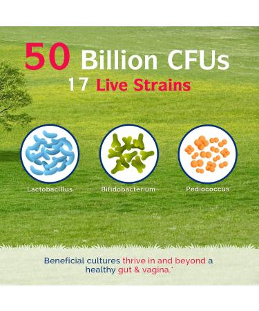 Buy Innate Vitality Women's Probiotics - 50 Billion CFUs  60 Capsules for Digestive Health - Buy Online on GoSupps.com