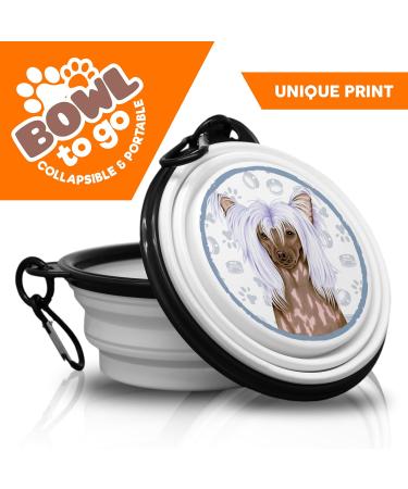 14. Chinese Skopfin - Portable Folding Drinking Bowl with Carabiners | Handy Pet Bowl for On-the-Go - Perfect for Travel & Outdoor Use - Buy Online on GoSupps.com