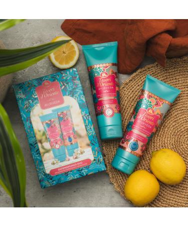 Tesori d'Oriente Ayurvedic Gift Set - CREMEDUSCHE & Body Cream 250ml | Aromatic Body Care for Wellness & Relaxation - Buy Online on GoSupps.com
