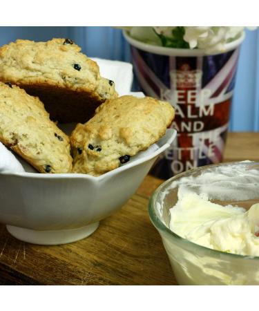 Premium Red Raspberry Scone Mix - 15 oz | Delicious and Easy to Bake - Buy Online on GoSupps.com