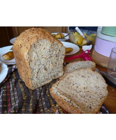 Wright's | Oat & Linseed Bread Mix 10X500g | For Machine or Hand Baking | Baking Success Guaranteed | Suitable for Vegetarians - Buy Online on GoSupps.com