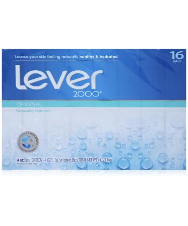 Lever 2000 Moisturizing Bar Perfectly Fresh Original 4-ounce Bars in 16-count Package