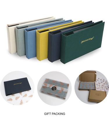 Holoary Small 4x6 Photo Album - Linen Hardcover - Holds 50 Photos - Navy Blue - Ideal for Wedding, Family Pictures, Gifts - Mini Brag Book Baby Album - Buy Online on GoSupps.com