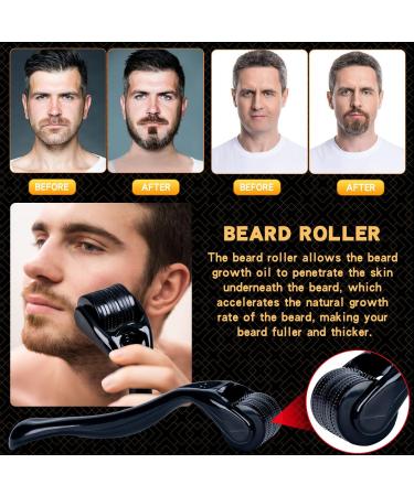 Premium Bartset: Complete Beard Growth Kit for Men - Oil Shampoo Comb & Scissors | Ideal Gifts for Him - Buy Online on GoSupps.com