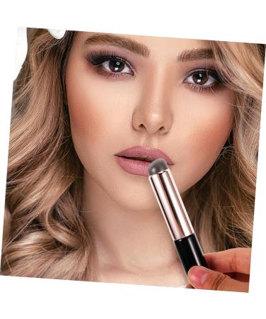 POPETPOP 3 pcs Lip Applicator Brush Set - Portable Imitation Wood Handle for Lipstick and Lip Gloss Makeup - Buy Online on GoSupps.com
