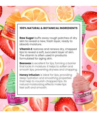 Lipalene HoneyLuxe - 100% Natural Lip & Cuticle Scrub (2 oz Creamsicle Orange) Creamsicle Orange 2 Ounce (Pack of 1) - Buy Online on GoSupps.com