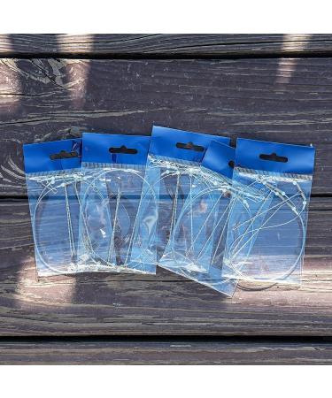 Stainless Steel Fishing Leader Rigs with Swivels and Snaps - Fishing Tackle Kit for Lures, Bait, Hooks - Buy Online on GoSupps.com