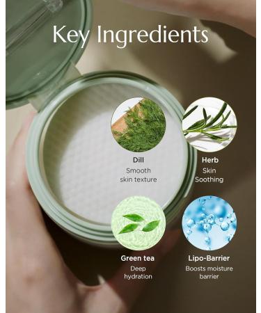 CHICHO Dill Light Toner Pads (80 Pads) Jumbo 7cm OEKO-TEX Standard 100 Class I 100% Cotton Dual-Sided Pads for Rough Texture & Makeup Prep 82.9% Dill Extract Face Exfoliating and Moisturizing - Buy Online on GoSupps.com