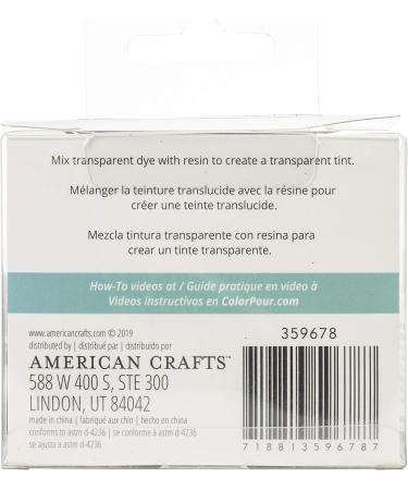AMERICAN CRAFTS Color Pour DYE 3OZ Trans MTLC Translucent-Metallic One Size Translucent - Metallic - Buy Online on GoSupps.com