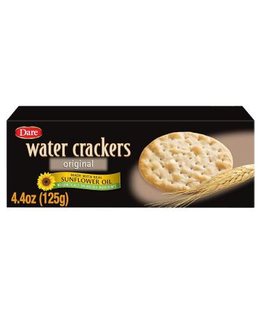 Dare Original Water Crackers - Healthy Entertaining Snacks | 0g Trans Fat, 0g Saturated Fat | 4.4oz (Pack of 12) - Buy Online on GoSupps.com