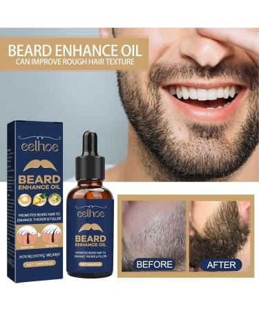 Bexdug Beard Growth Oil | Natural Moisturizing 30ml Rosemary & Ginger Care | Strengthens & Nourishes Facial Hair - Buy Online on GoSupps.com