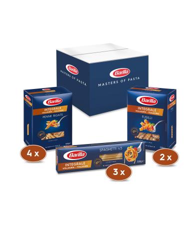 Barilla Barilla Pasta Box Whole Grain Multipack with 3 Varieties of Whole Grain Pasta 9 x 500g