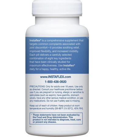 Instaflex Joint Support - 90 Capsules - Clinically Studied Joint Relief Blend with Glucosamine, MSM, Turmeric, Hyaluronic Acid & More - Buy Online on GoSupps.com