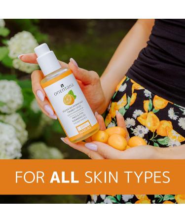Orientana Golden Orange Cleansing Oil - 99.5% Natural Vegan Makeup Removal - 150 ml - Buy Online on GoSupps.com