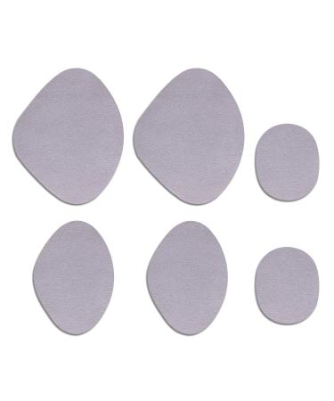 Shoe Heel Repair Patches for Holes Shoes Repair Kit Toe Box Hole Prevention Insert  Strong Self-Adhesive Heel Protectors for Sneakers  Leather Shoes  Casual Shoes and Sports Shoes 3 Pairs Grey