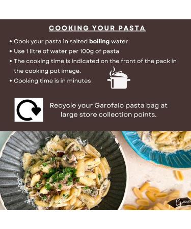 Garofalo Casarecce Dry Pasta 500g - Authentic Italian Pasta - Pack of 1 - Buy Online on GoSupps.com