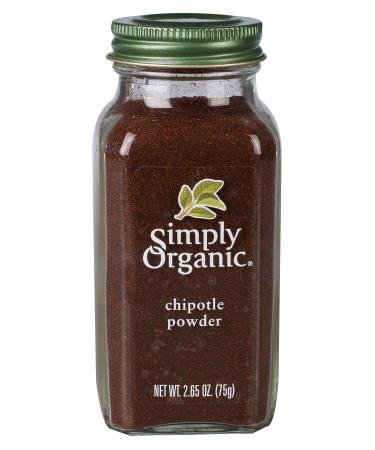 Simply Organic Chipotle Powder, 2.65 Ounce