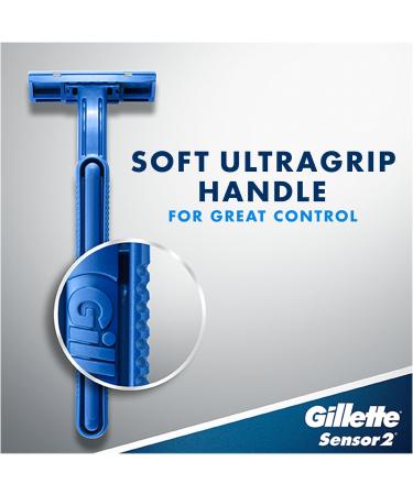 Buy Gillette Sensor 2 Pivot Razors with Lubrastrip International Shipping Available - Buy Online on GoSupps.com