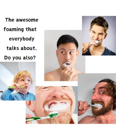 Natural Whitening Toothpaste Tablets - 365 Refill Pack with Nano Hydroxyapatite - Fluoride Free Travel-Friendly Daily Use - Buy Online on GoSupps.com