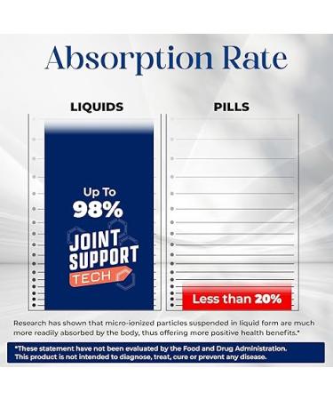 Nature's Liquids Glucosamine Chondroitin Liquid Supplement for Joint Support Tech 32 FL OZ - Buy Online on GoSupps.com