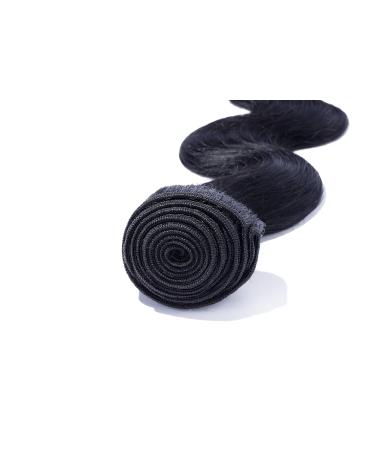 Buy Sego Brazilian Human Hair Bundles - 100% Unprocessed Virgin Body Wave Weave Extensions - Natural Black 10 - International Shipping Available - Buy Online on GoSupps.com