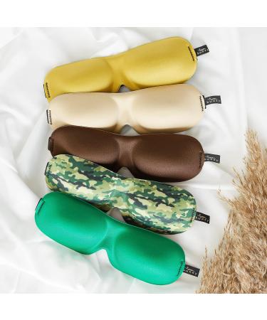 Bucky 40 Blinks No Pressure Solid Eye Mask for Sleep & Travel - Green - One Size - Buy Online on GoSupps.com