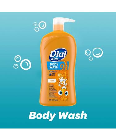 Dial Kids Body Wash Citrus 32 fl oz - Hypoallergenic Formula - Buy Online on GoSupps.com