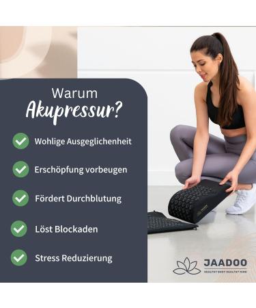Acupressure Mat with Pillow for Beginners - Memory Foam Comfort 100% Cotton Cover - Battery Compound Green 68x42 cm - Ultimate Relaxation - Buy Online on GoSupps.com