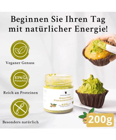 Madame Ch ri Vegan Pistachio Cream 800g - 83% Pure Pistachios No Additives Perfect for Spreads & Baking - Authentic Turkish Delight - Buy Online on GoSupps.com