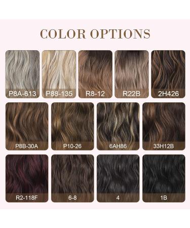 REECHO 20 Inch Medium Blonde Clip in Hair Extensions - 4PCS Pack, 200g - Soft Synthetic Hairpieces for Women - Buy Online on GoSupps.com
