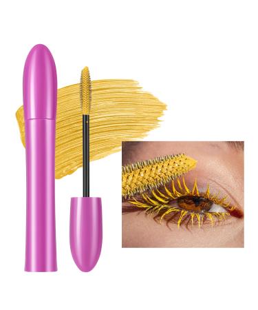 Vawolecy Colorful Mascara Waterproof Rainbow Mascara for Volume & Intense Color Vegan & Cruelty Free 04 5ml