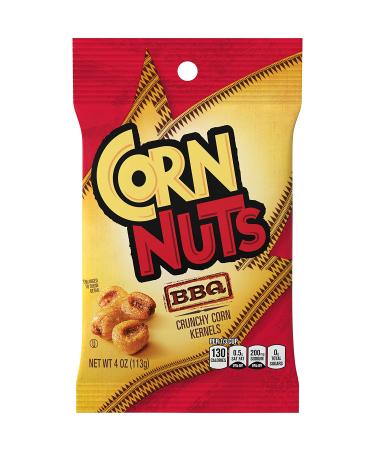 Crunchy BBQ Corn Nuts - 4 oz Bags, Pack of 12 | Delicious Snack - Buy Online on GoSupps.com