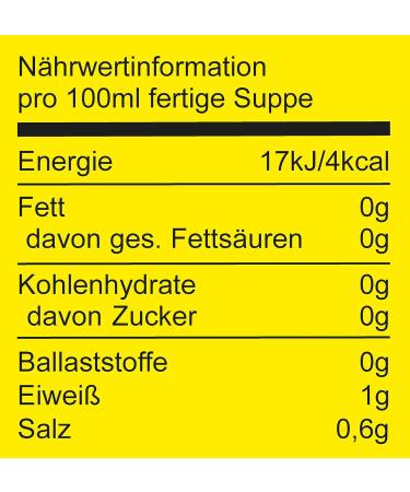 Seitenbacher Clear Soup Vegetable Broth - Vegan Gluten-Free Lactose-Free Fat-Free (500g) - Buy Online on GoSupps.com