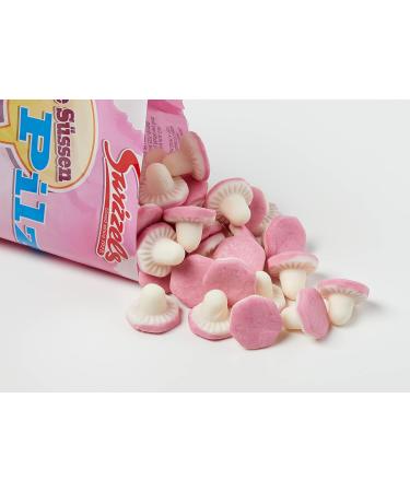 Buy DOK Swizzels Sweet Mushrooms - Delicious Strawberry Marshmallow Treats 12 Bags (1200g) - International Shipping Available - Buy Online on GoSupps.com
