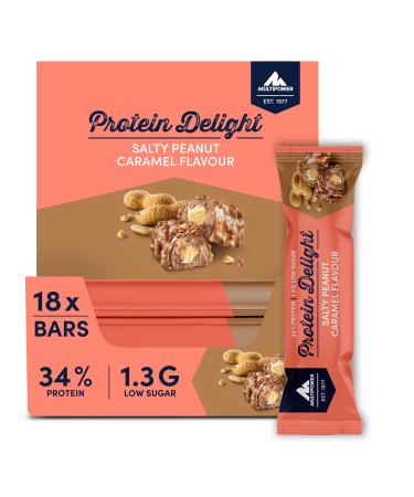 Multipower Protein Delight 18 x 35 g Riegel Salty Peanut Caramel