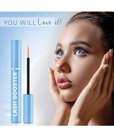 Lash Booster & Brow Enhancer Serum for Longer, Fuller & Thicker Eyelashes and Eyebrows - Buy Online on GoSupps.com