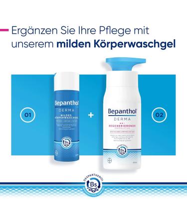 Buy Bepanthol Derma Regenerating Body Lotion | Sensitive & Very Dry Skin Care | 400ml Pump Dispenser - Dermatologically Tested Moisturizer with Dexpanthenol - Buy Online on GoSupps.com