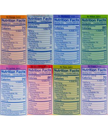 Ramune Japanese Soda Variety Pack - 8 Flavors | Authentic & Refreshing - Buy Online on GoSupps.com