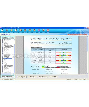 Buy Sichun 45 Reports Quantum Magnetic Resonance Body Health Analyzer - 3rd Gen 4.7.5 Version - International Shipping Available - Buy Online on GoSupps.com