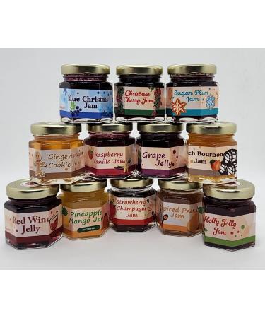 Twisted Canning Co Delicious Jam Christmas Advent Calendar 12x45ml Included