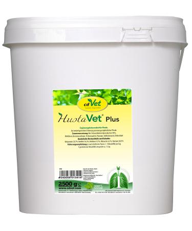 cdVet HustaVet Plus 2.5 kg - Black Cumin Press Cake, Ideal Support for the Autumn and Winter Months for Horses, for