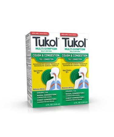 TUKOL - MULTISYMPTOM Cold Syrup Pack of 2