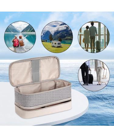Kokiya Double Layer Carrying Case Hair Dryer Storage Bag Organizer Holder for Toiletries - Buy Online on GoSupps.com