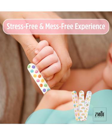 Baby Nail File - Colorful Mini Emery Board for Gentle Care | Safe Grooming Essentials for Babies & Toddlers - Buy Online on GoSupps.com