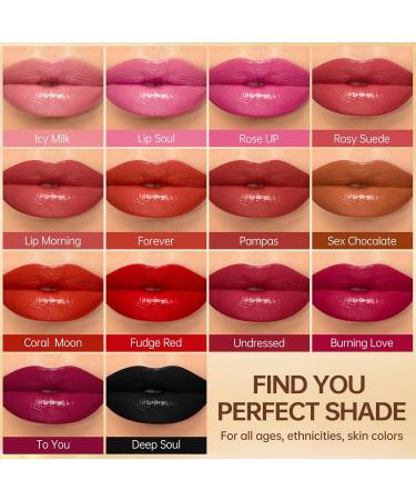 MAKI YIKA Pink Lipstick for Women - Moisturizing Glossy Tint Sheer Finish Lightweight Hydrating Balm (Z08 Icy Milk - Buy Online on GoSupps.com