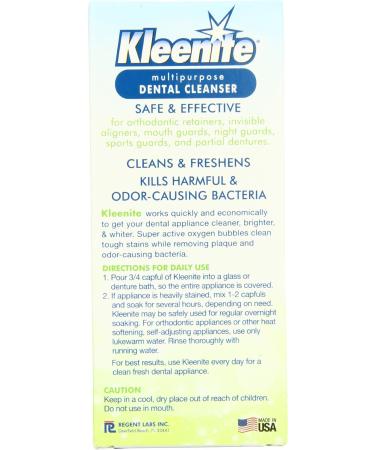 Regent Labs Kleenite Multipurpose Dental Cleanser - 9 Ounces | Effective Dental Hygiene for Home & Travel - Buy Online on GoSupps.com