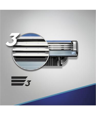 Buy Gillette Mach 3 Start Razor Blades for Men - Pack of 5 | Fast International Shipping - Buy Online on GoSupps.com