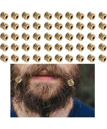 Dreadlocks Hair Beads Hair Braiding Rings Unique Pattern for DIY Jewelry for Daily Wear - Buy Online on GoSupps.com