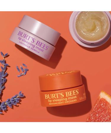 Burt s Bees Lavender Vanilla Lip Sleeping Mask With Hyaluronic Acid and Squalane Moisturizer To Instantly Hydrate Lips Overnight Mask and Treatment 0.45 oz. - Buy Online on GoSupps.com